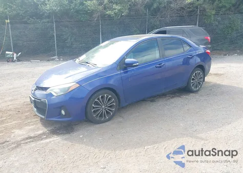 2016 Toyota Corolla S Plus из США, поврежденный, VIN 2T1BURHE1GC742571